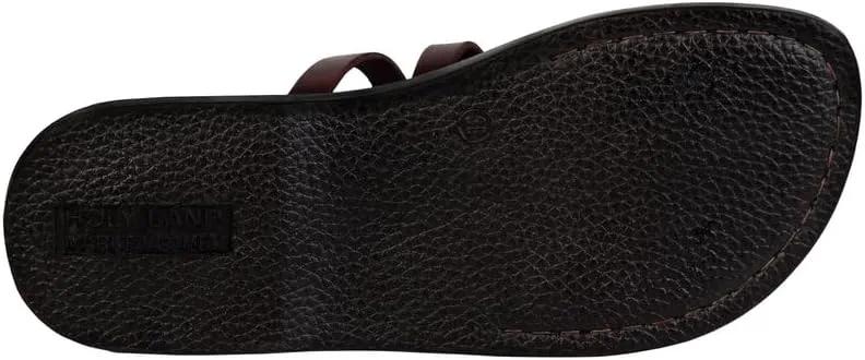 Holy Land Market Men/Women Biblical Jesus Leather Sandals/Slides From Jerusalem (Mariam Style I)