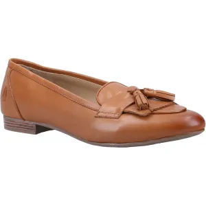 Hush Puppies Marissa Tassel Leather Women's Tan Loafers