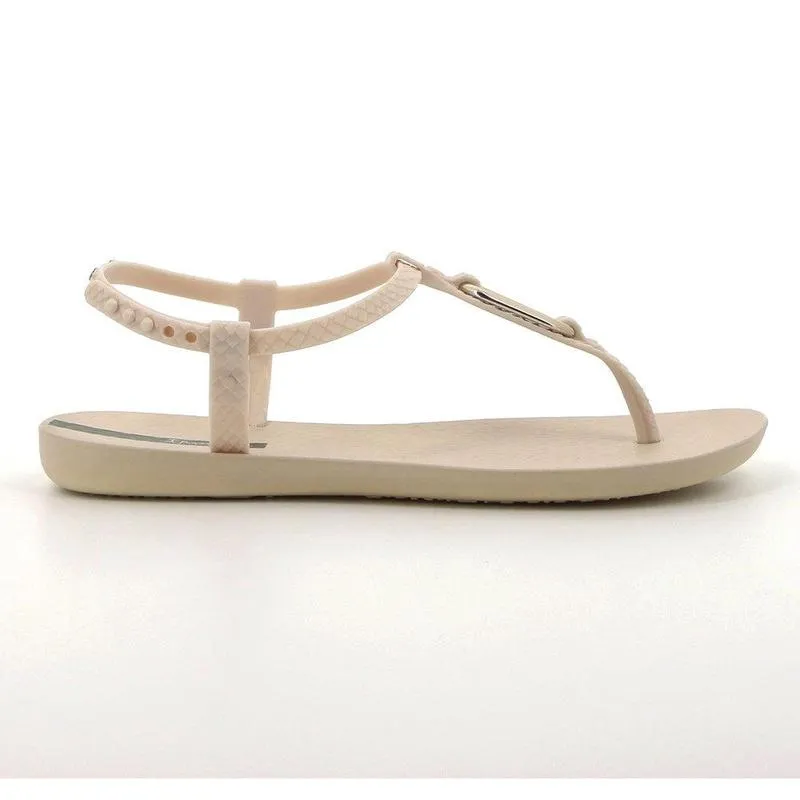 Ipanema Slingback Sandal With Trim - Beige