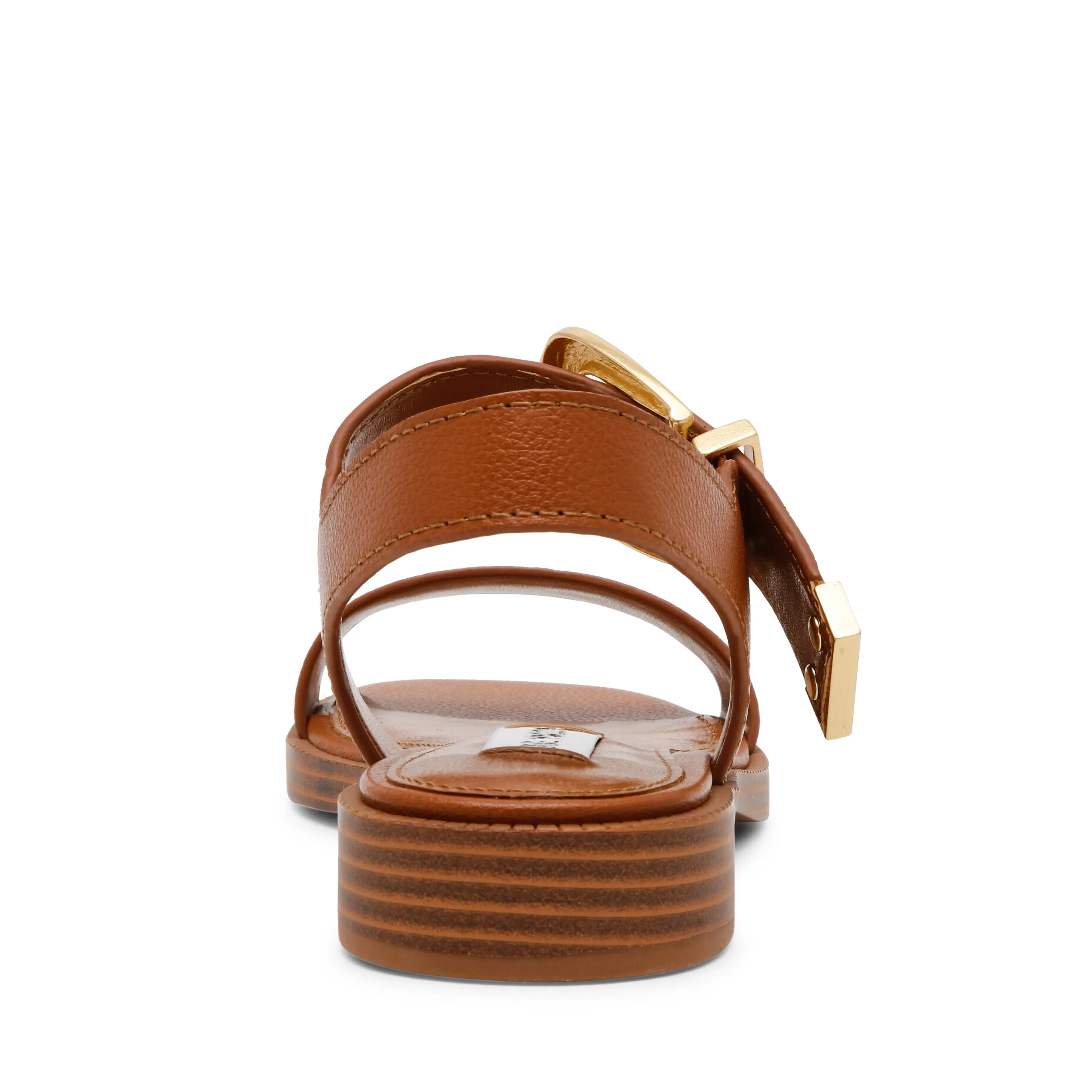 ISLANDER COGNAC LEATHER SANDALS