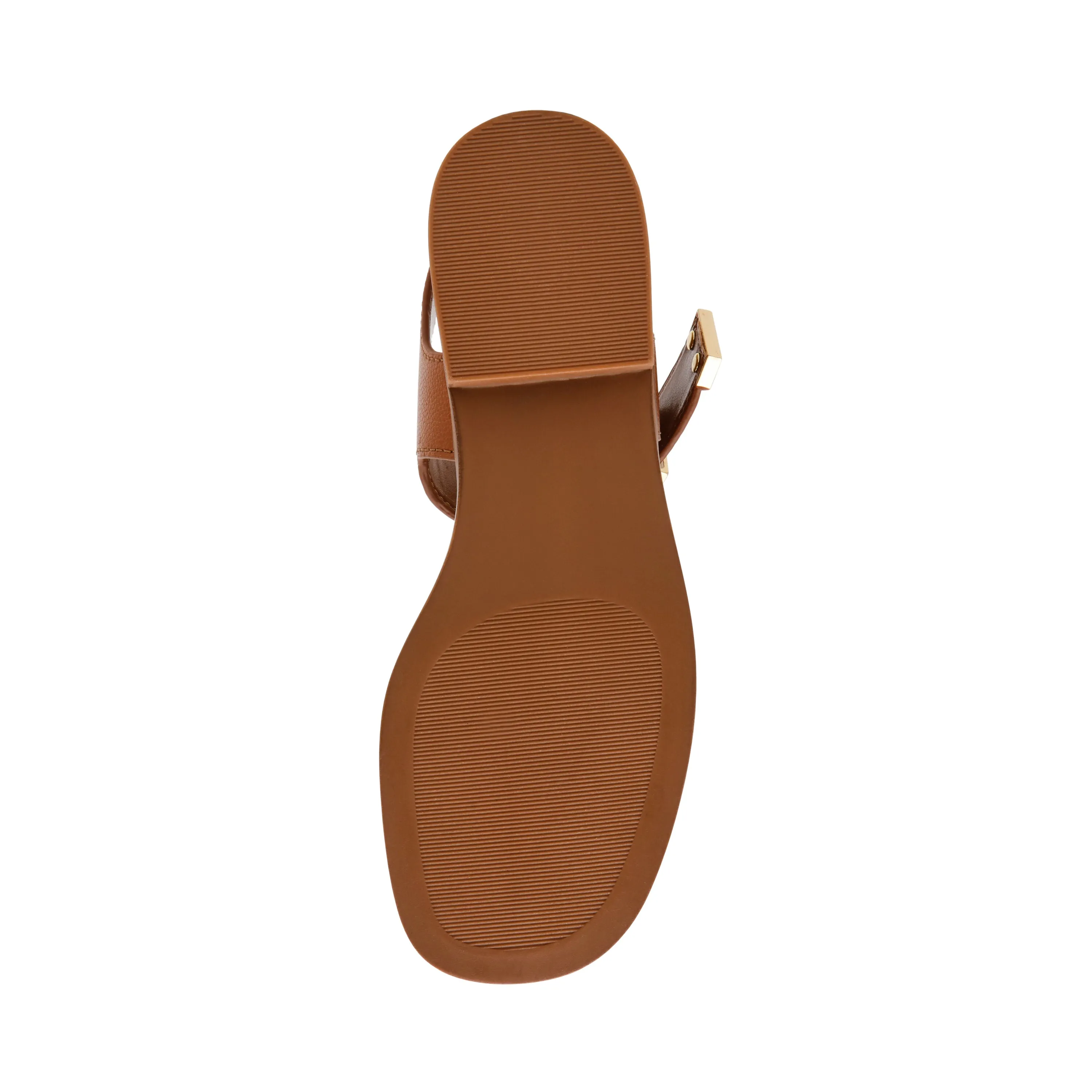 ISLANDER COGNAC LEATHER SANDALS