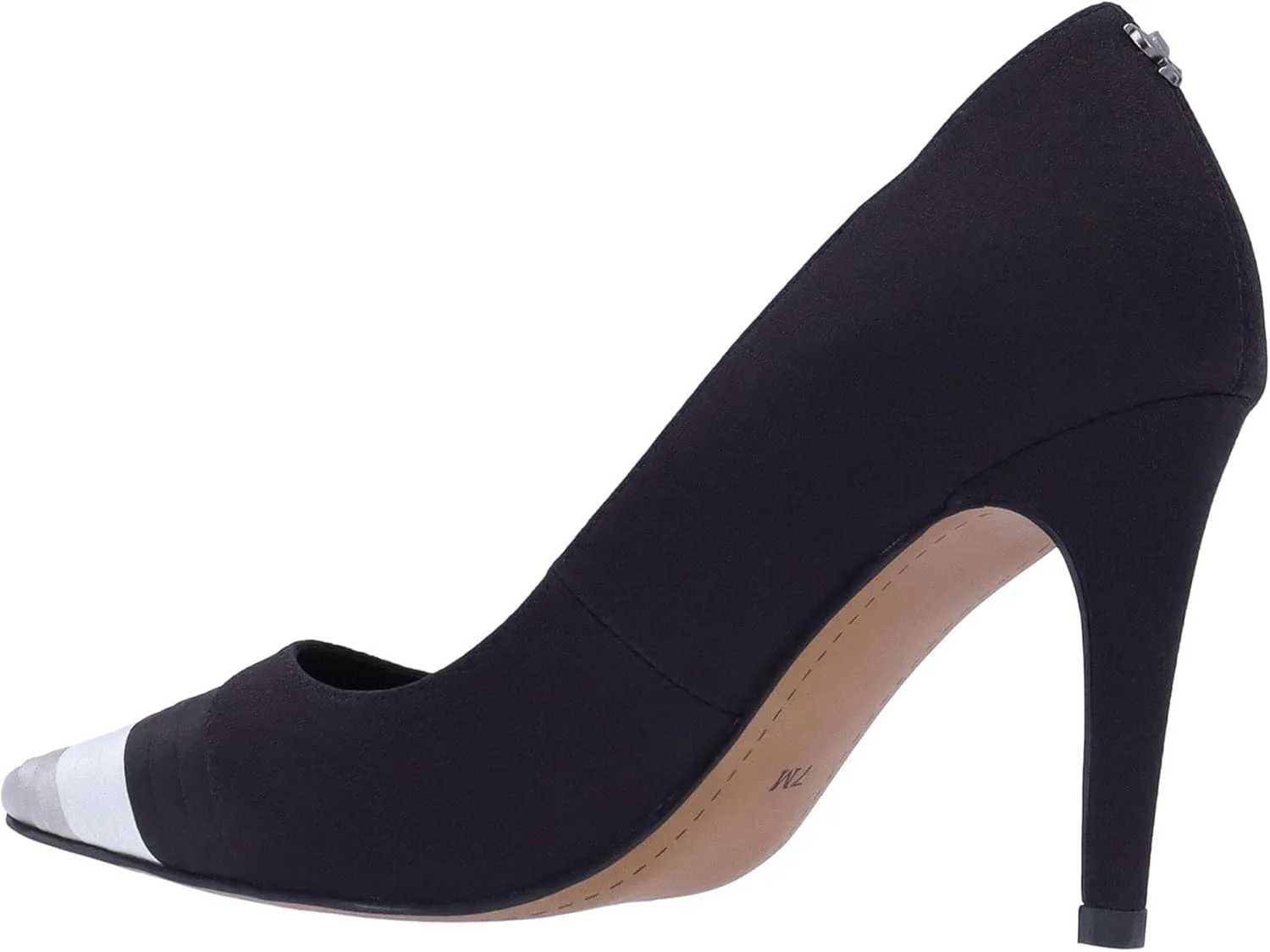 J. Renee Garbina - Heels for Women - Pointed Toe - Synthetic Outsole - Pleated Cap Toe - Kitten Heels