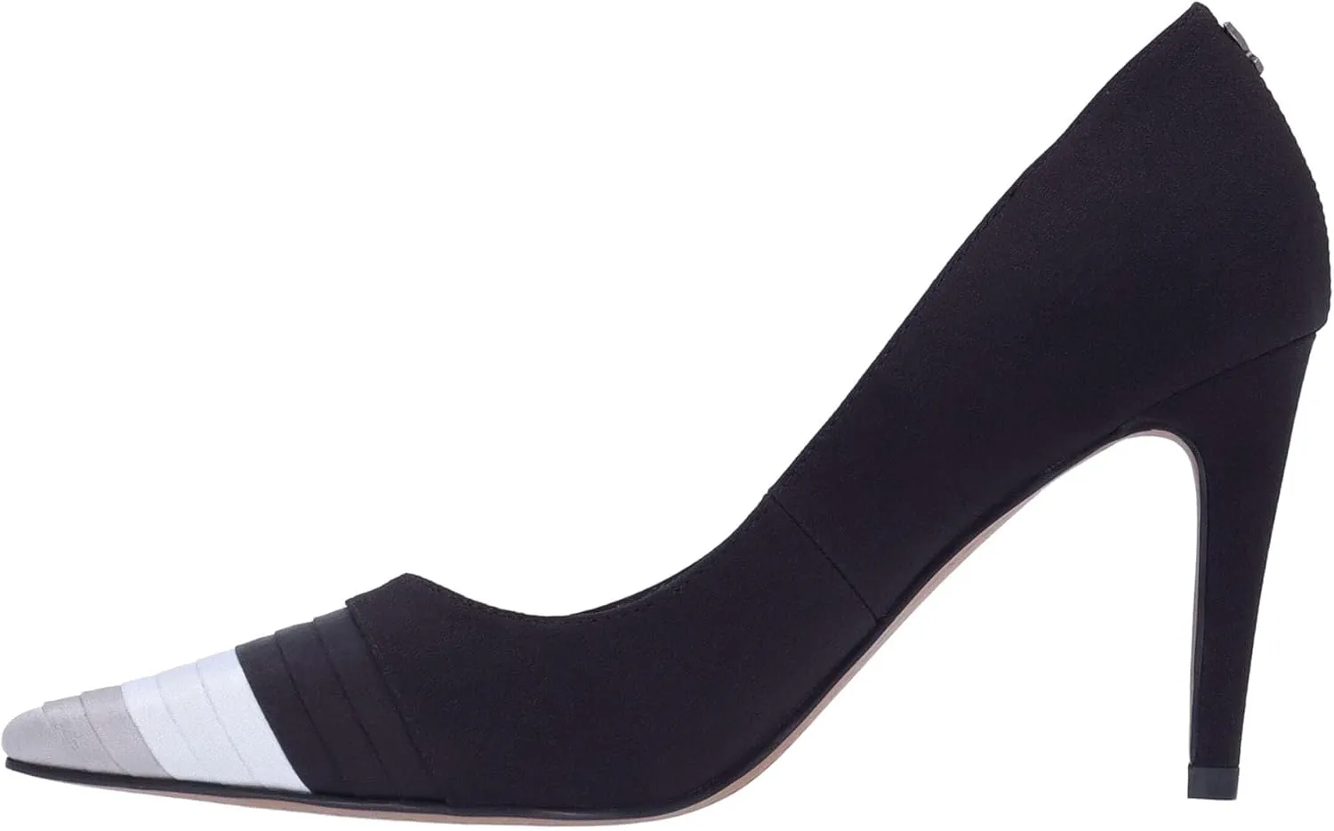 J. Renee Garbina - Heels for Women - Pointed Toe - Synthetic Outsole - Pleated Cap Toe - Kitten Heels