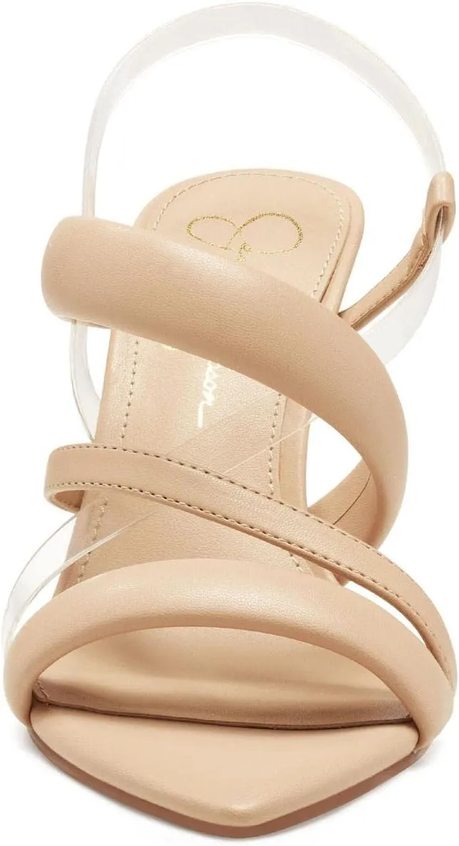 Jessica Simpson Women's Krissta Slingback High Heel Sandal Heeled