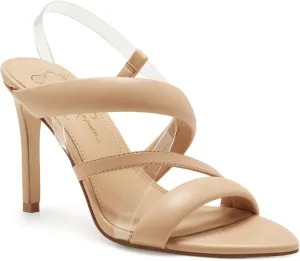 Jessica Simpson Women's Krissta Slingback High Heel Sandal Heeled