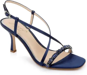 Jewel Badgley Mischka Alexis Crisscross Sandals