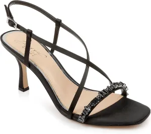 Jewel Badgley Mischka Alexis Crisscross Sandals