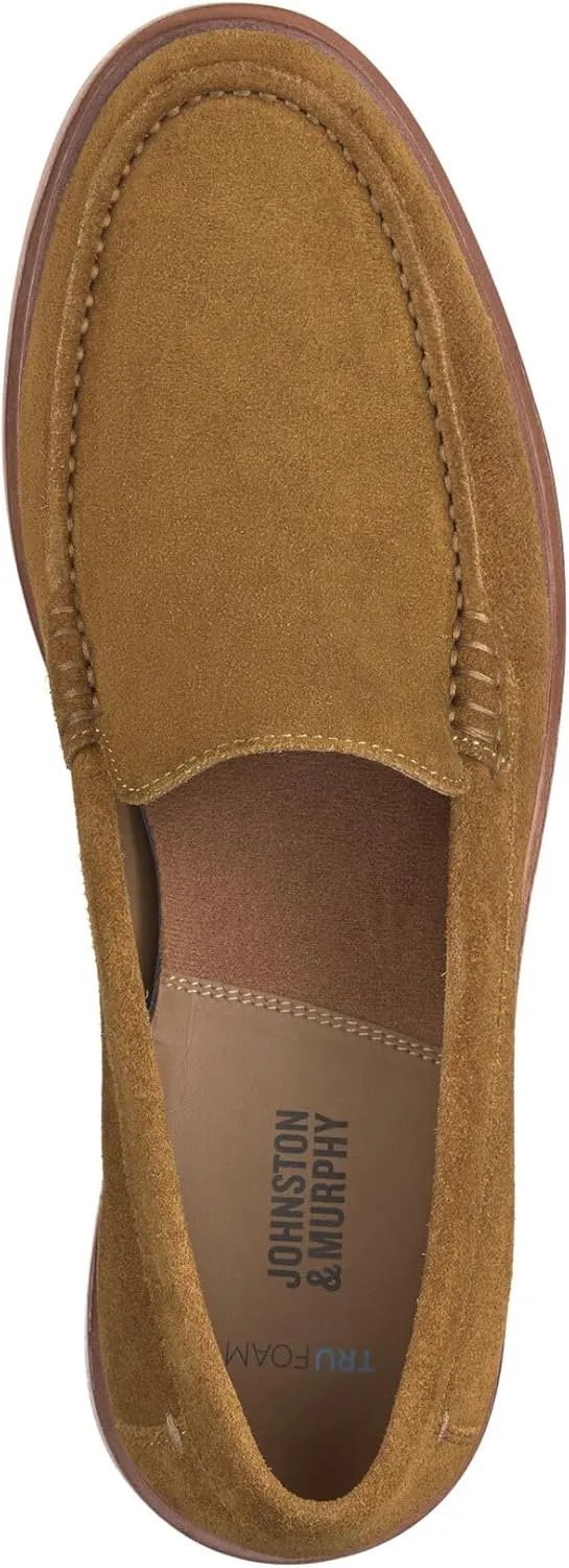 Johnston & Murphy Lyles Venetian Men’s Shoe - Men’s Leather Moccasins, Mens Driving Loafer, Casual Dress Shoes for Men