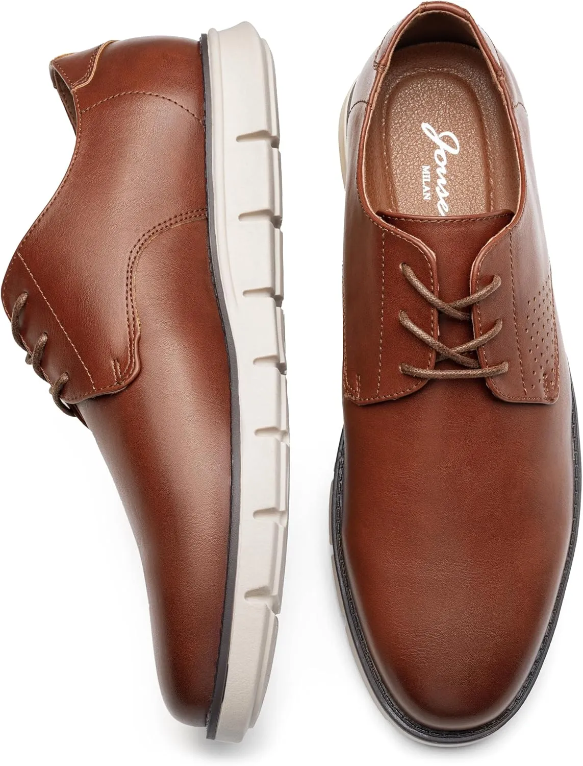 Jousen Mens Dress Shoes Men's Casual Dress Shoes Comfortable Business Dress Shoe for Men