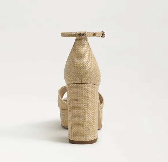 Jullian Platform Heel -Beechwood Weave