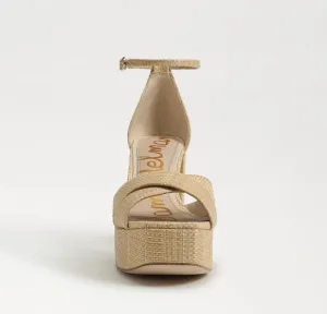 Jullian Platform Heel -Beechwood Weave