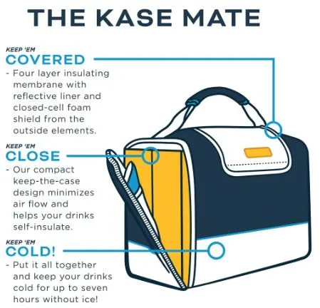 Kanga Coolers Breeze 12-Pack Kase Mate