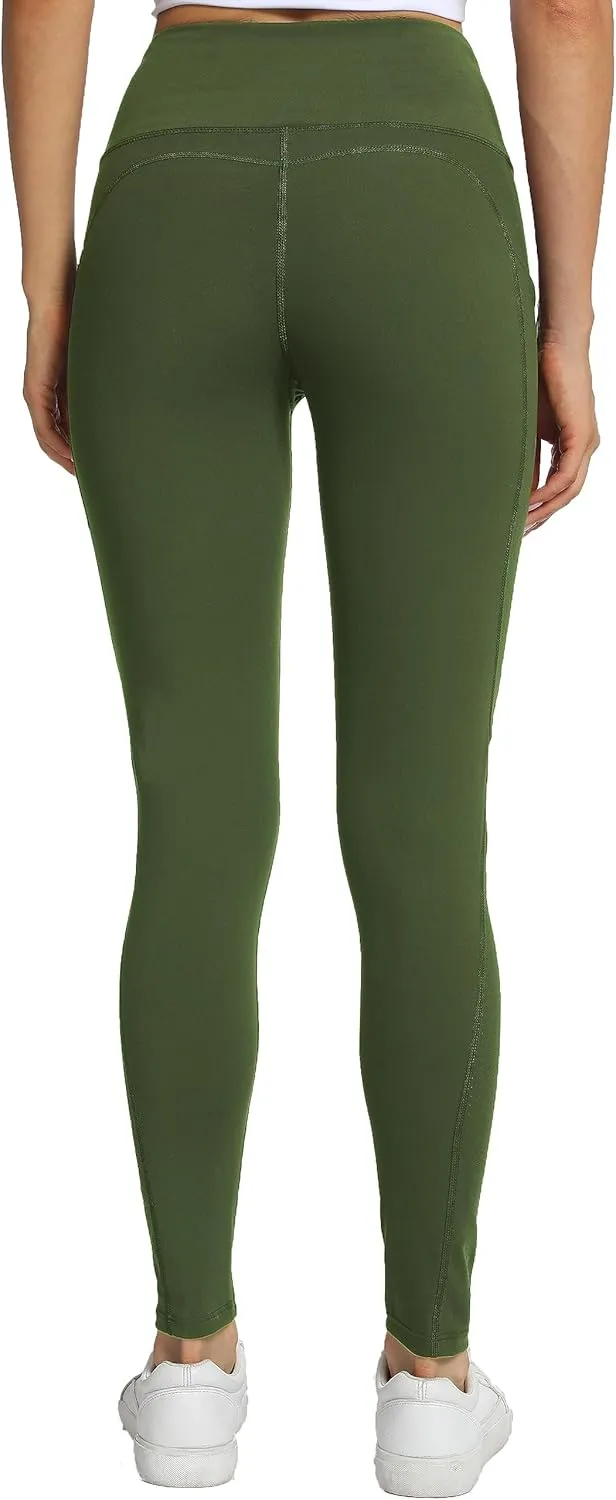 Kcutteyg Yoga Pants for Women with Pockets High Waisted Leggings Workout Sports Running Athletic Pants