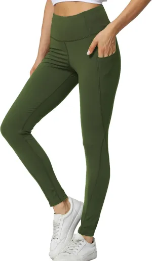 Kcutteyg Yoga Pants for Women with Pockets High Waisted Leggings Workout Sports Running Athletic Pants