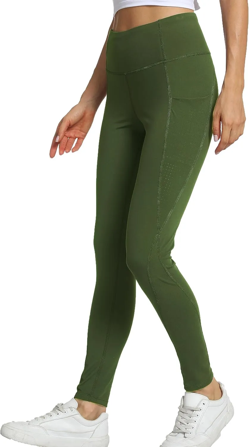 Kcutteyg Yoga Pants for Women with Pockets High Waisted Leggings Workout Sports Running Athletic Pants