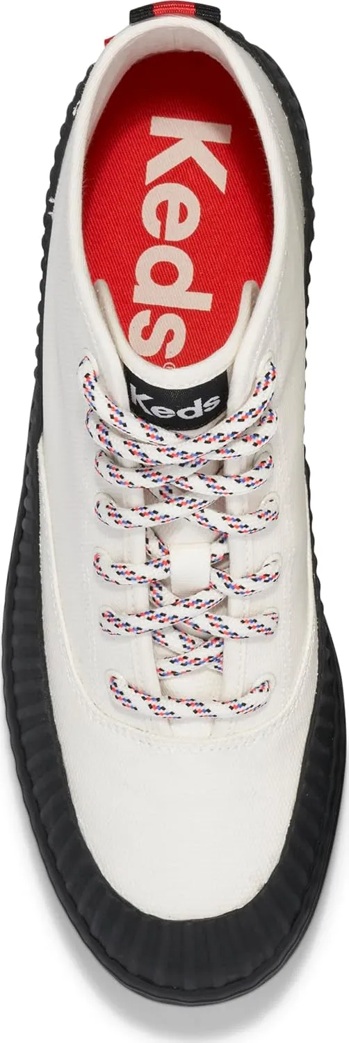 Keds Women's The Platform Mid Lug Weatherized Sneaker