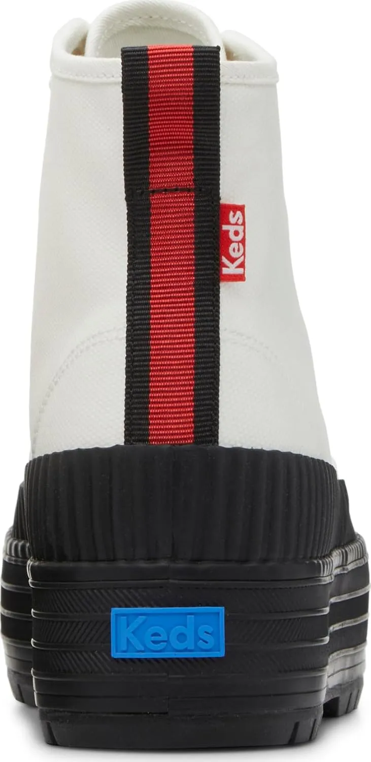 Keds Women's The Platform Mid Lug Weatherized Sneaker