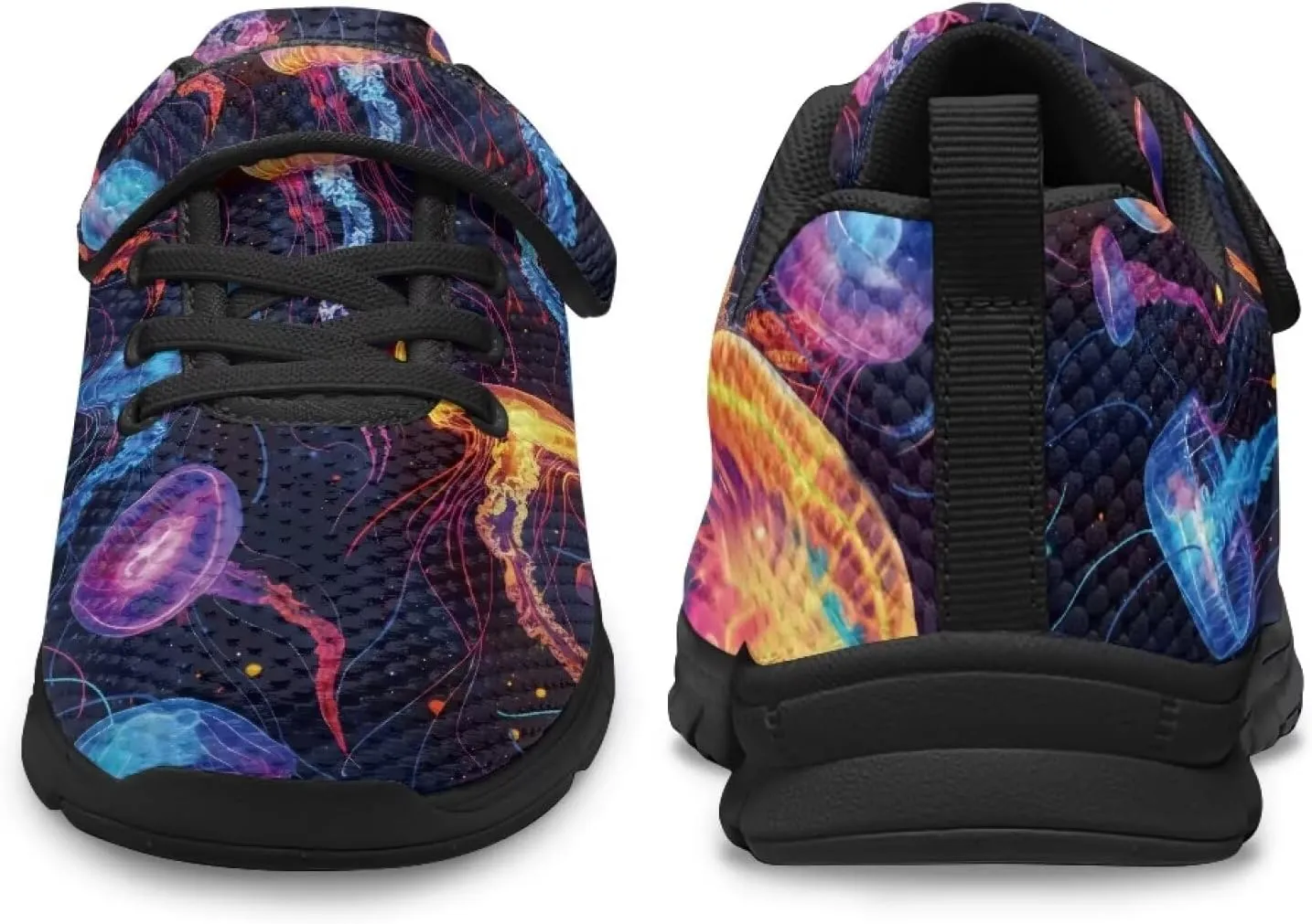 Kids Lightweight Strap Athletic Tennis Shoes Animal Sneakers Breathable Sports Running Walking Shoes for Boys Girls US 11-15