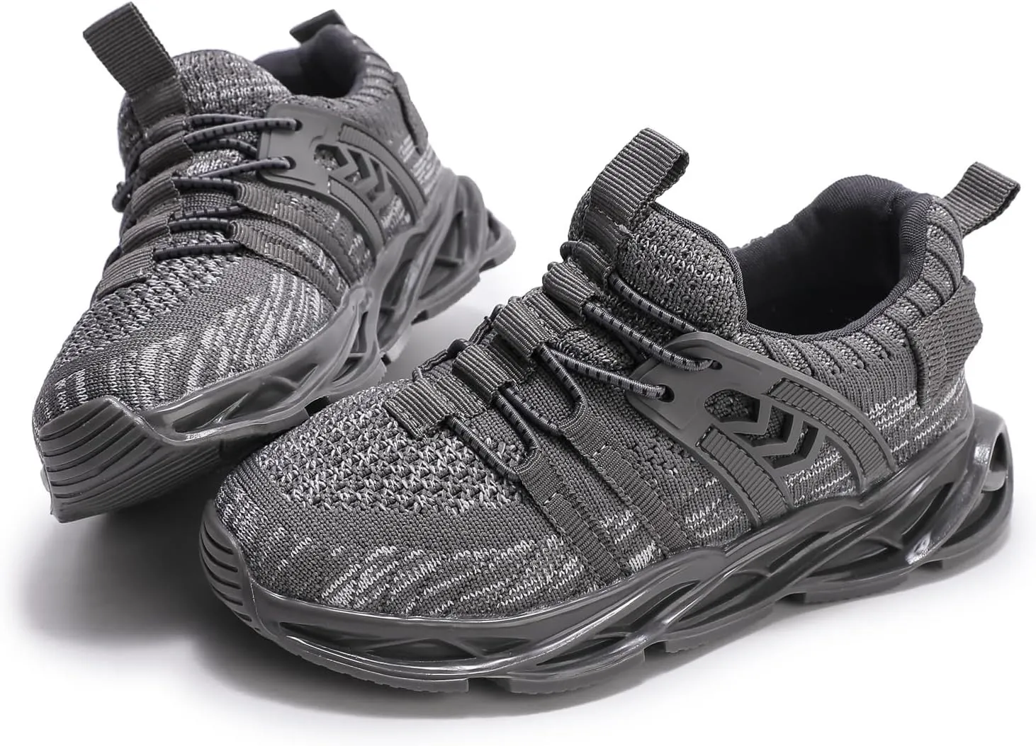 kkdom Kids Sneakers for Boys Girls Fashion Primary School Students Sports Shoes Gym Tennis Shoes Lightweight Breathable Running Shoes