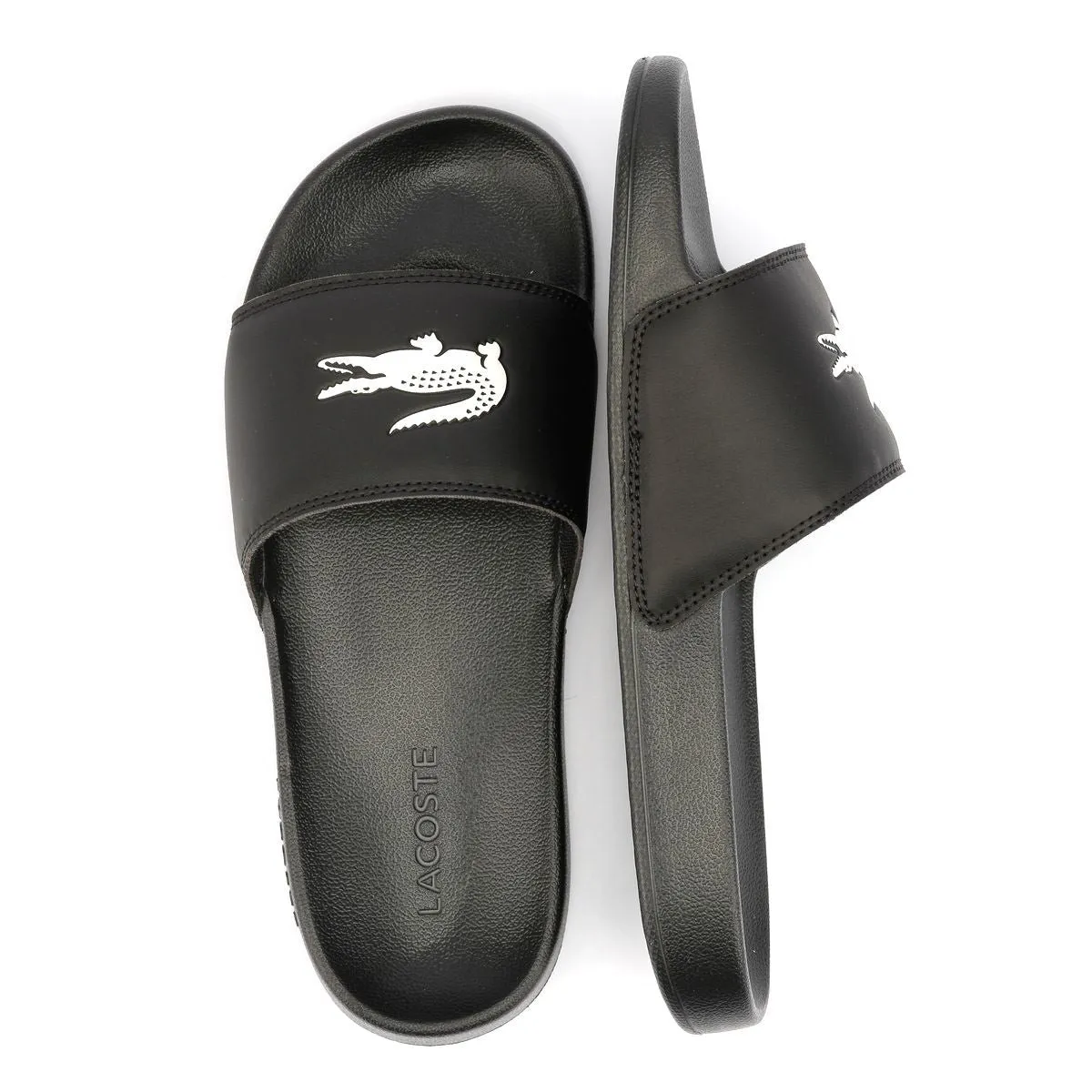Lacoste Serve Slide 0.0 Men's Black Slides