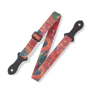 Levys Paisley Mandolin, Ukulele, Youth-Guitar Strap - MX23ALL-004