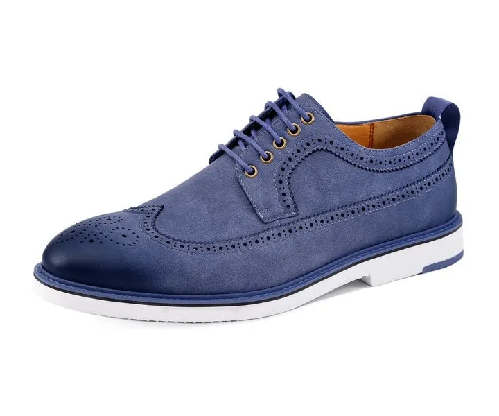 Lian Navy Hybrid Oxford Shoes