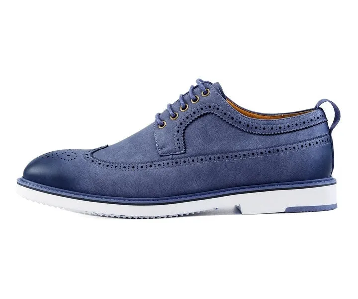 Lian Navy Hybrid Oxford Shoes