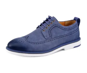 Lian Navy Hybrid Oxford Shoes