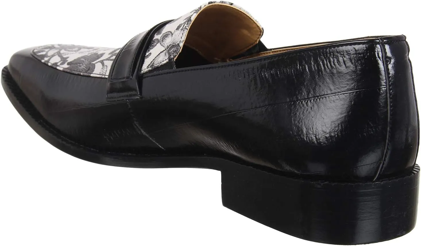 LIBERTYZENO Mens Genuine Leather Adults Tassel Loafer Slip On Dress Shoes for Prom Graduation