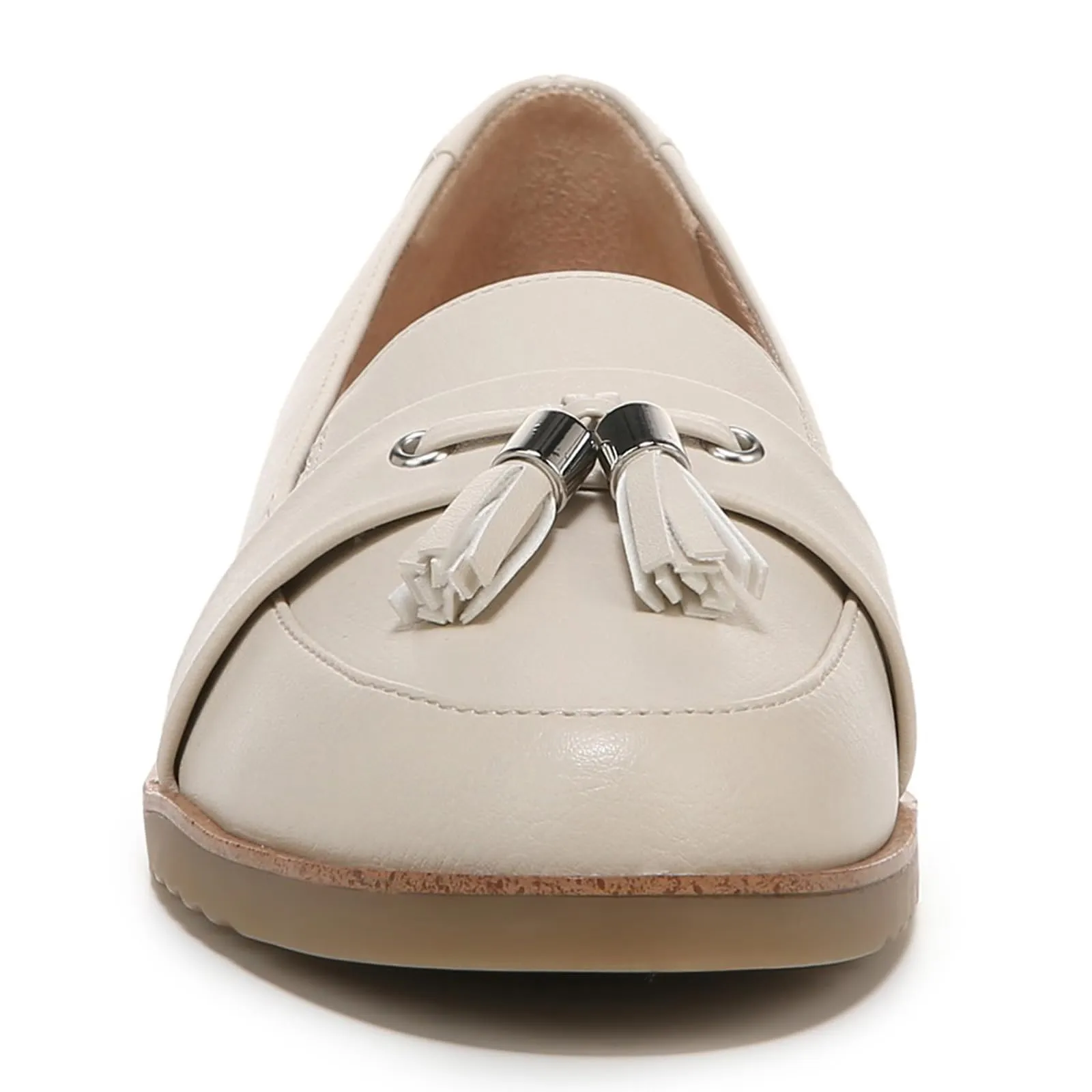 LifeStride Womens Zee Tassel Loafer Bone 10 W
