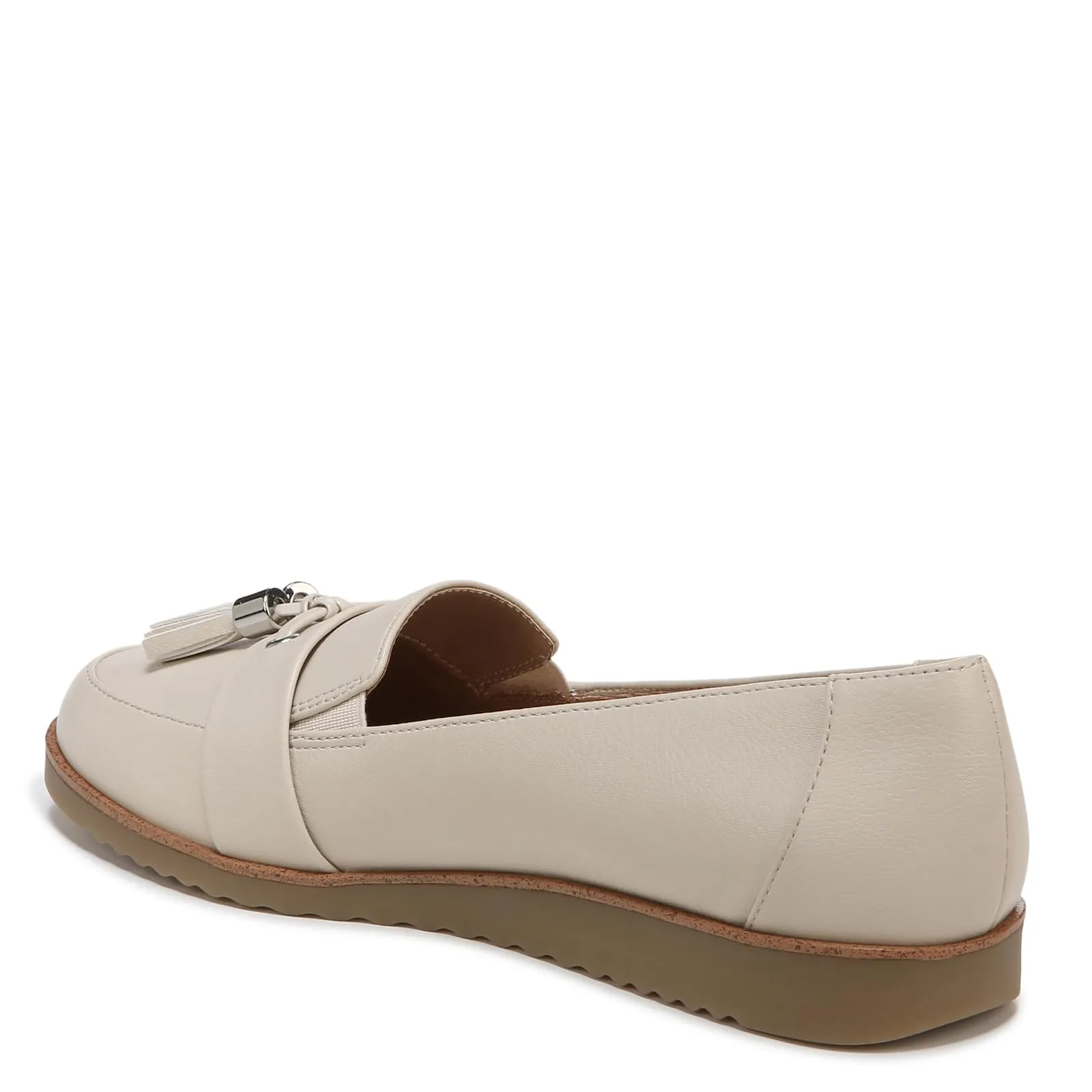 LifeStride Womens Zee Tassel Loafer Bone 10 W