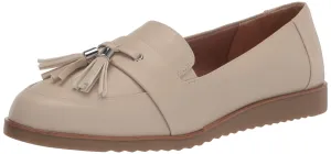LifeStride Womens Zee Tassel Loafer Bone 10 W
