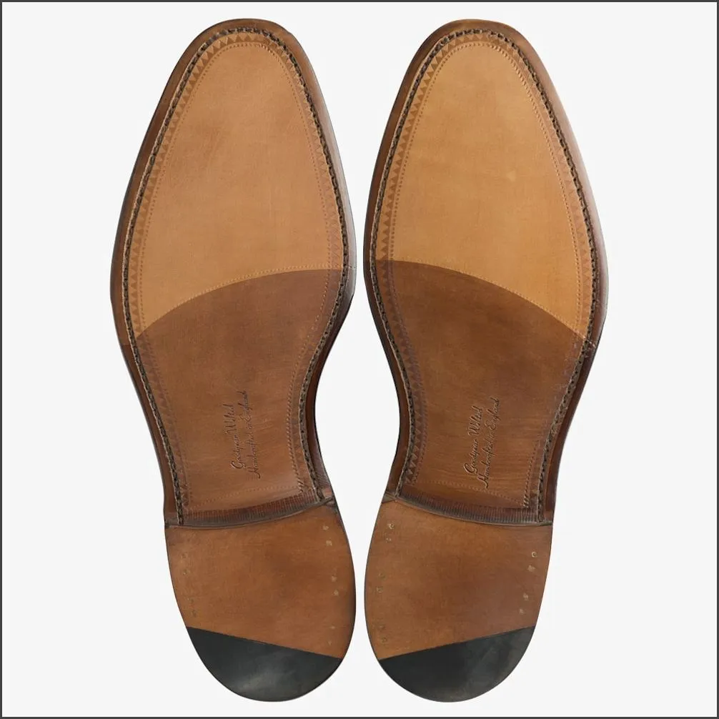 Loake Russell Mahogany Loafer Size 9 Only/