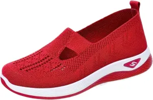Lunashinex Knitted Sneakers, Knitted Sneakers For Women, Women'S Comfortable Breathable Knitted Sneakers