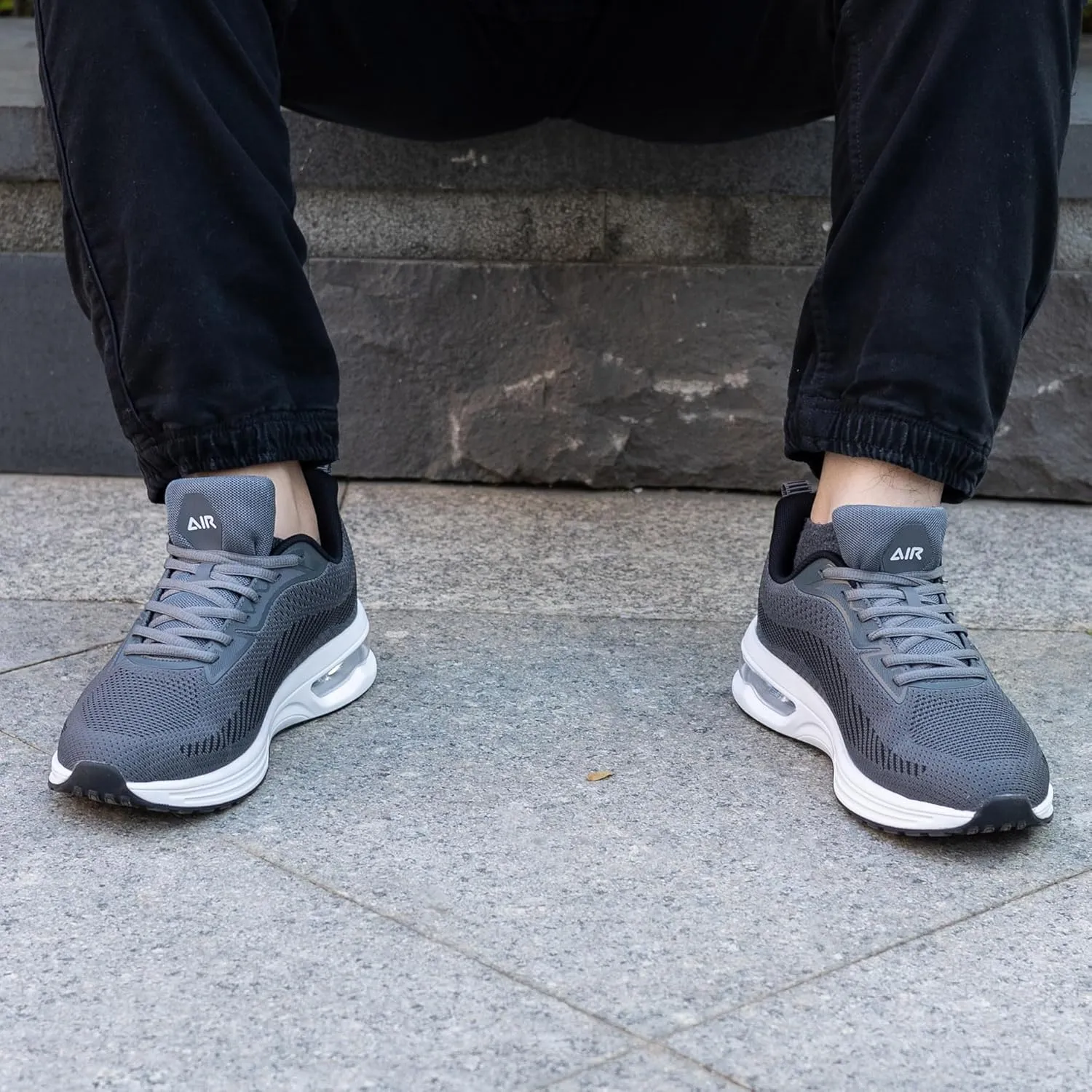 Men's Running Shoes Air Athletic Tennis Breathable Walking Sneakers Gym Training Comfortable Outdoor Sports Shoes US 7-13