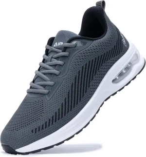 Men's Running Shoes Air Athletic Tennis Breathable Walking Sneakers Gym Training Comfortable Outdoor Sports Shoes US 7-13
