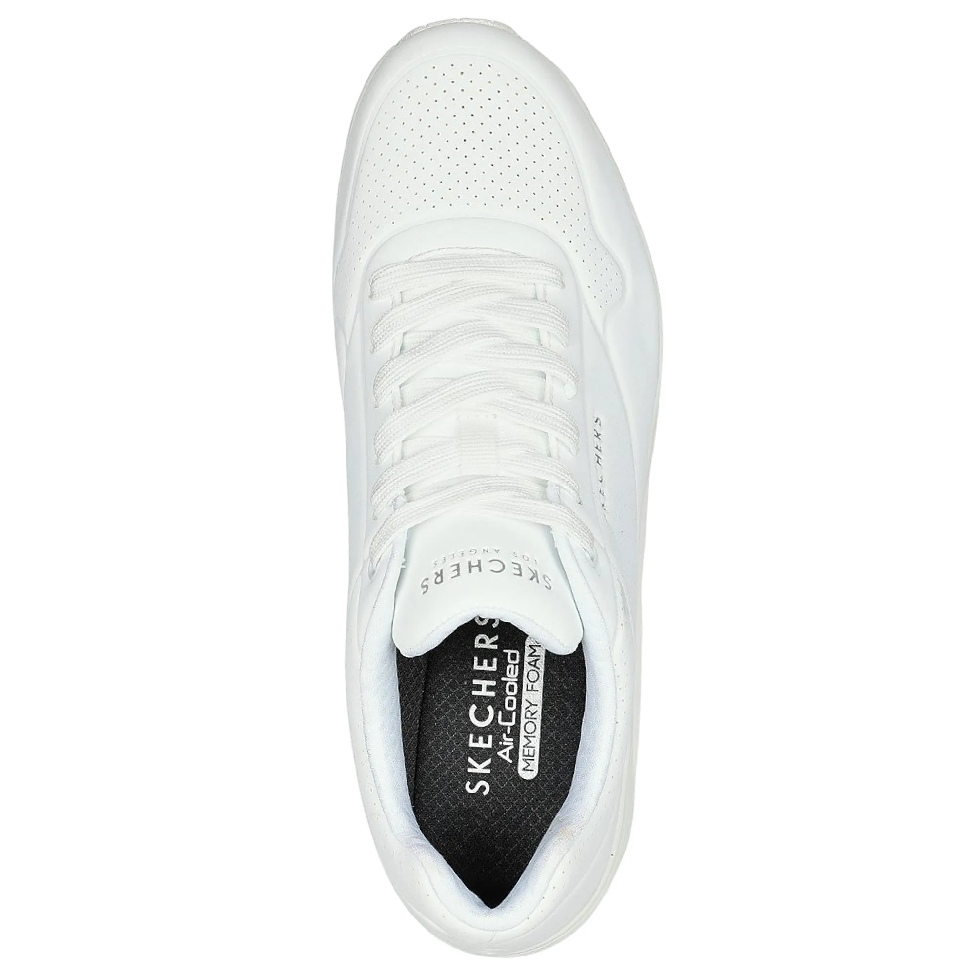 Mens Skechers Uno - Stand On Air White Sneaker Shoes