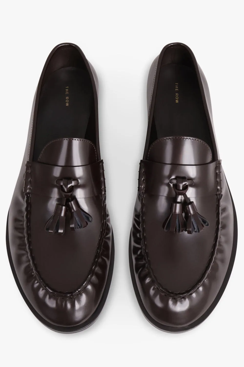 Mens Style Shiny Tassel Loafer | Espresso