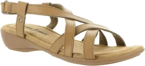 Minnetonka Sunny Slingback Women's Sandal, 12 B(M) US, Honey