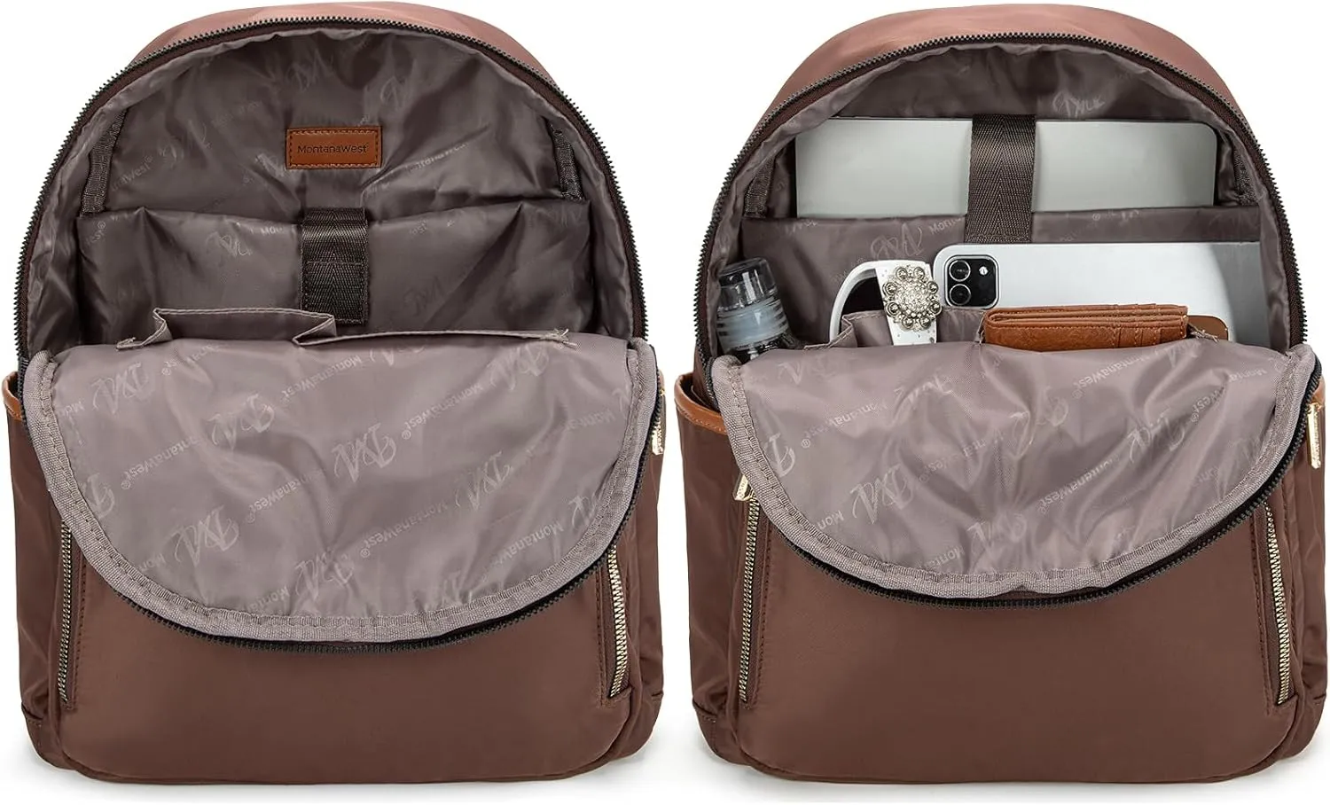 Montana West Medium Backpack for Women Lightweight Backpack Purse Casual Daypack for 13-Inche Laptop