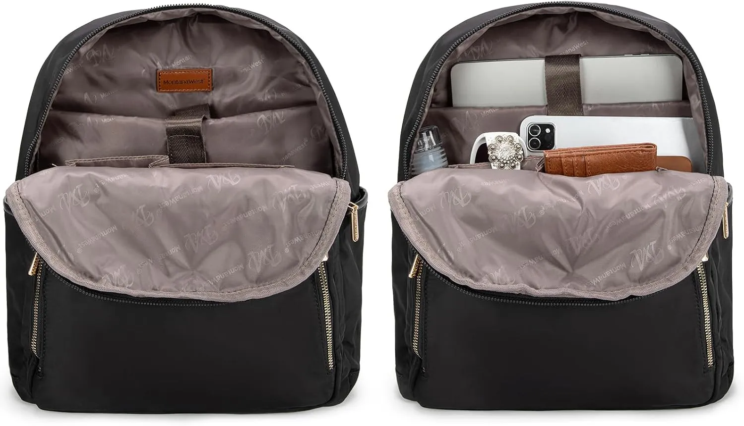 Montana West Medium Backpack for Women Lightweight Backpack Purse Casual Daypack for 13-Inche Laptop