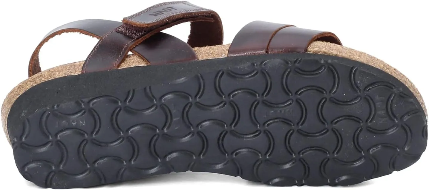 NAOT Kayla Women’s Sandals - Supportive 3-Strap Design with Backstrap, Cork & Latex Footbed - Arch Support - Travel-Friendly Comfortable Walking Sandals for All-Day Wear