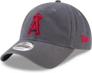 New Era MLB Core Classic 9TWENTY Graphite Charcoal Color Adjustable Hat Cap One Size Fits All
