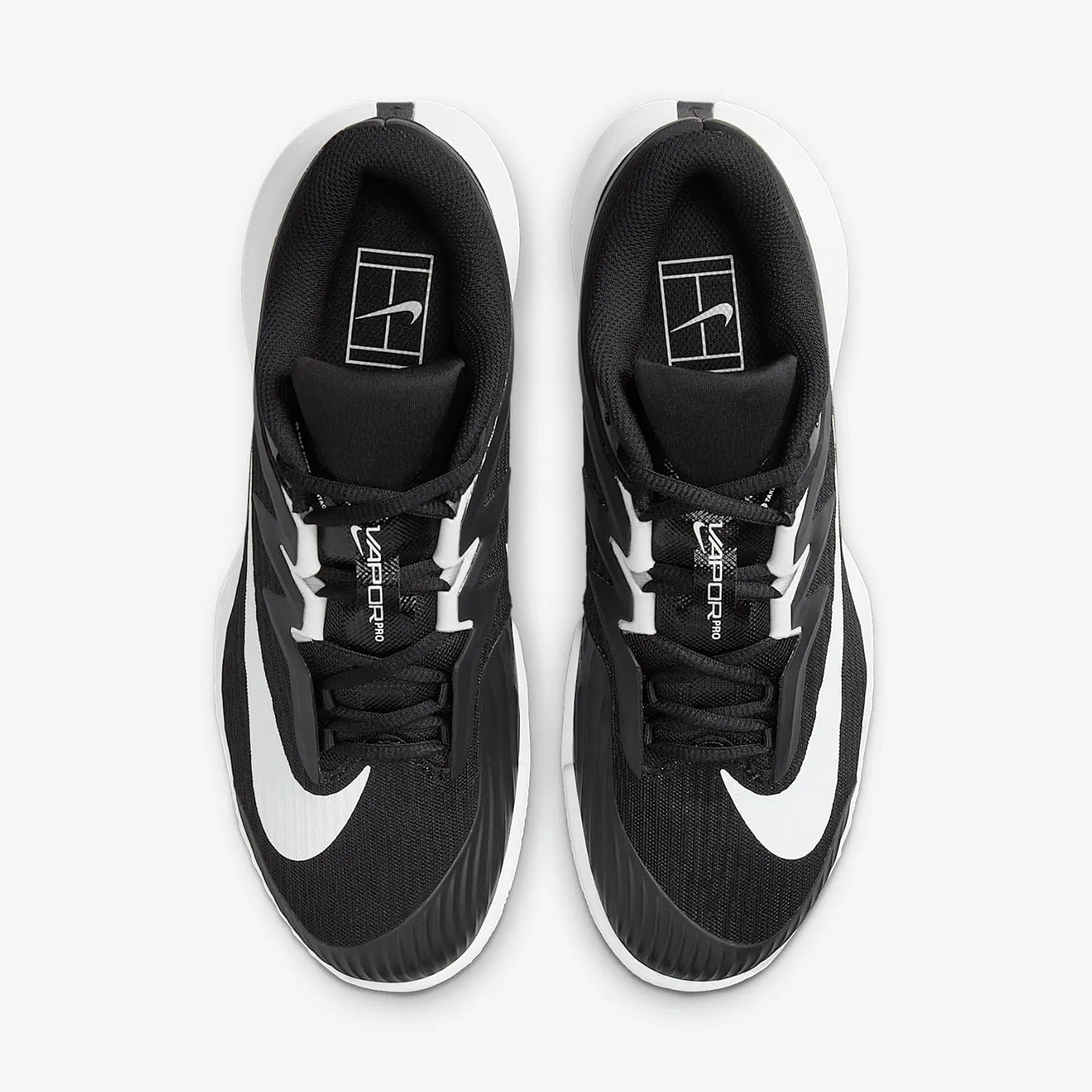 Nike Vapor Pro 3 Women's Clay Court Tennis Shoes (HQ6030-001, Black/White)