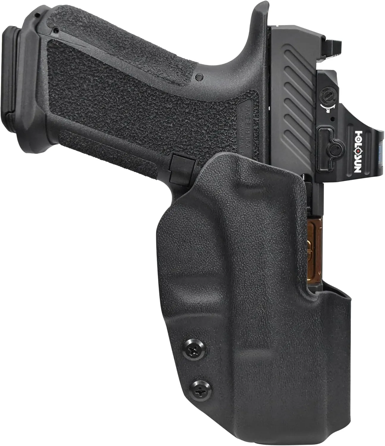 OWB Classic Clip-On Holster Fits Shadow Systems MR920 Outside The Waistband Carry Gun Holster Kydex American Made Durable Lightweight Carry Gear