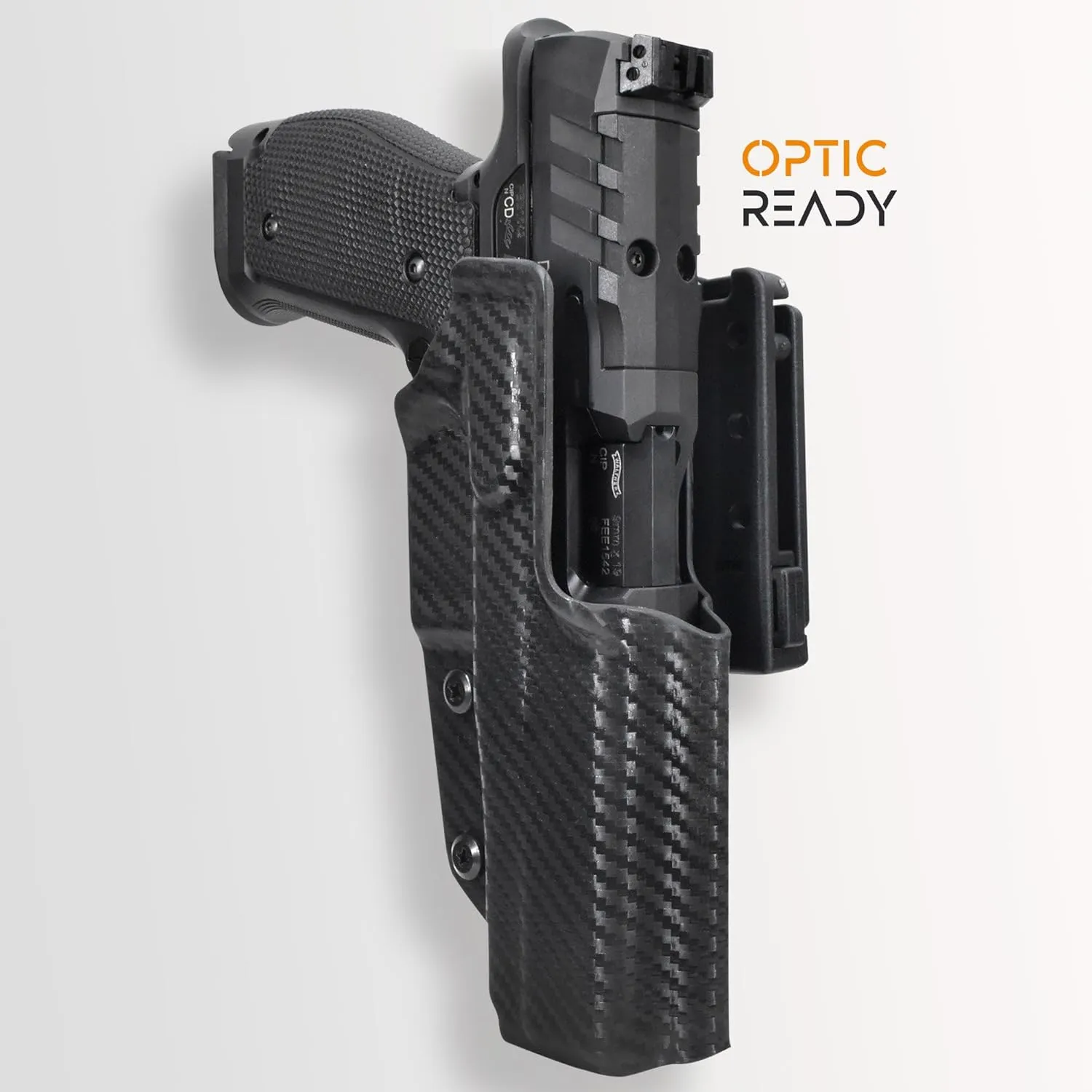 OWB Classic Clip-On Holster Fits Shadow Systems MR920 Outside The Waistband Carry Gun Holster Kydex American Made Durable Lightweight Carry Gear
