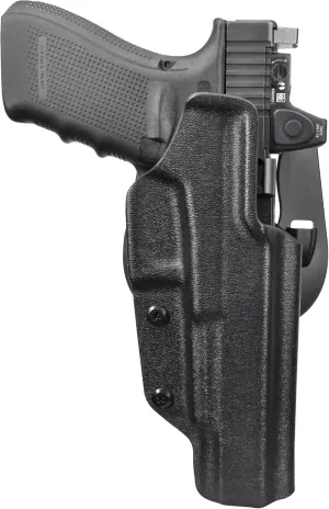 OWB Paddle Holster Fits GL 40 MOS Gen 4 Outside The Waistband Carry Gun Holster Kydex American Made OWB with Paddle Attachment