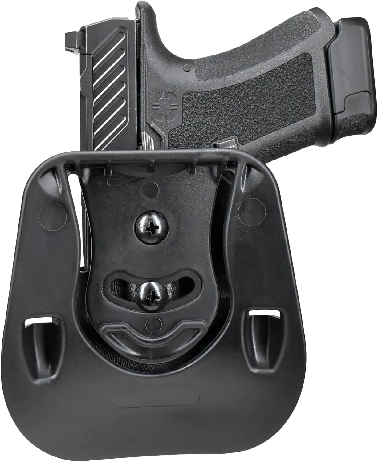 OWB Paddle Holster Fits Shadow Systems CR920 Combat Outside The Waistband Carry Gun Holster Kydex American Made OWB with Paddle Attachment