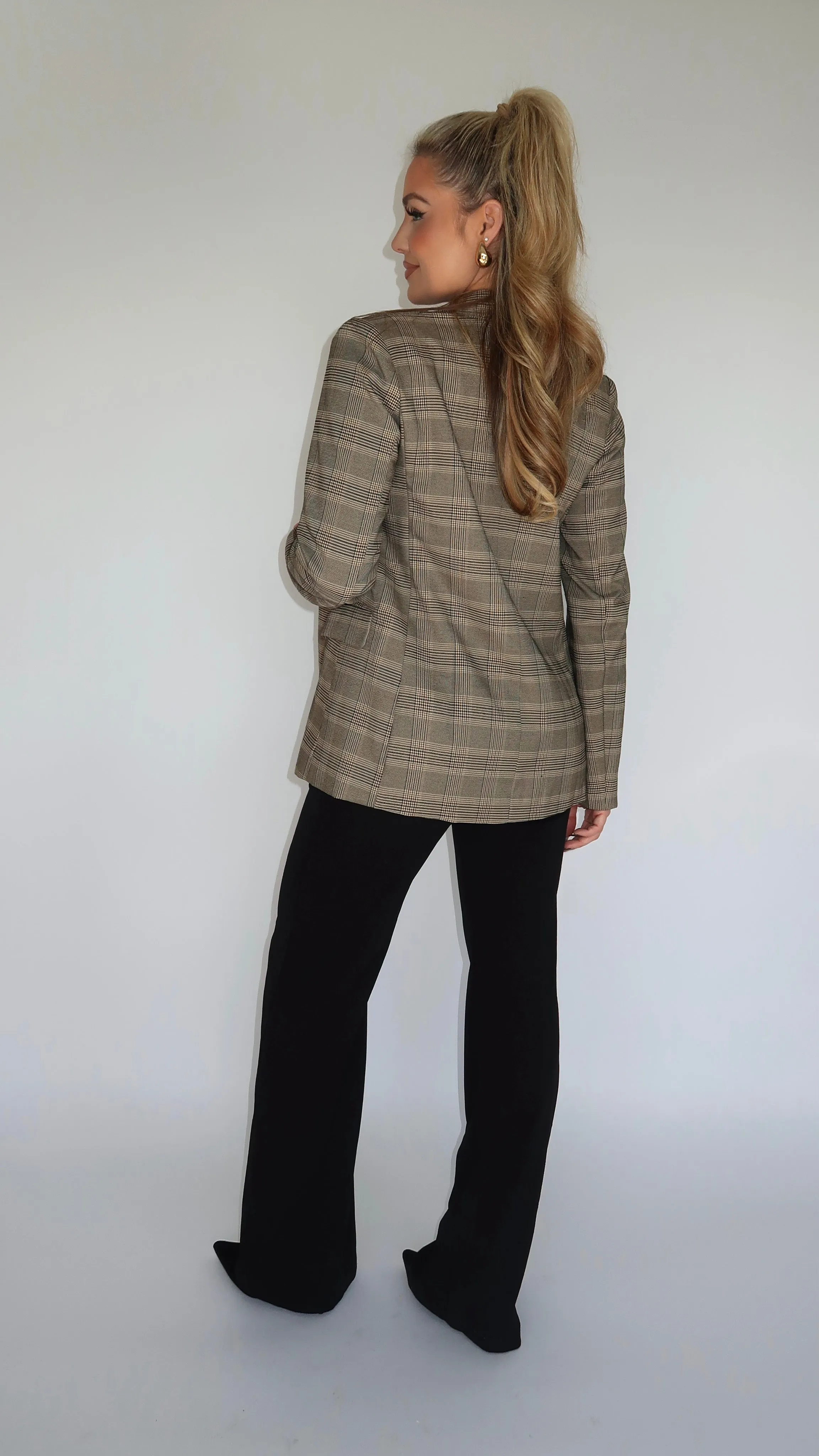 OXFORD PLAID BLAZER