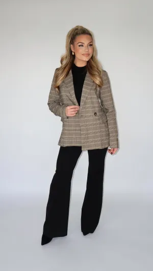 OXFORD PLAID BLAZER